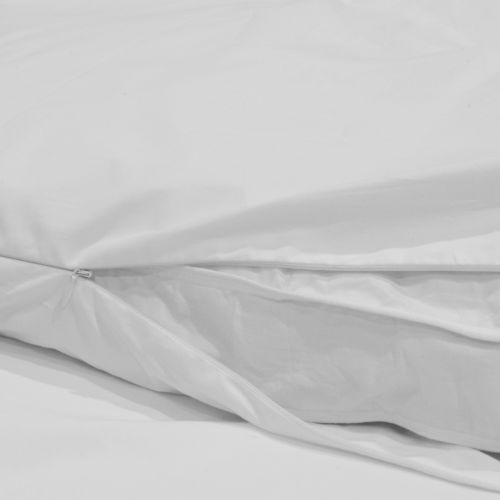 Feather Bed Protector, Eastern King 78x80x5, White